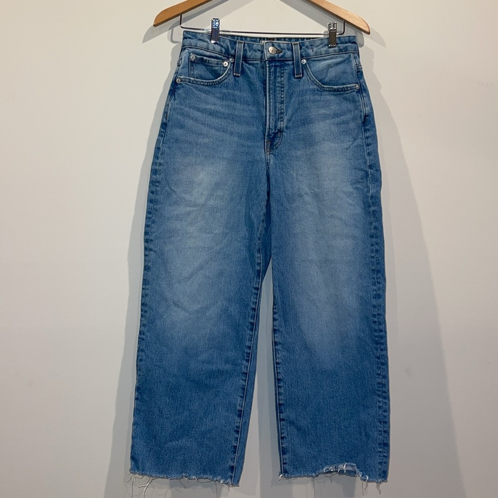 Madewell The Perfect Vintage curvy Wide-Leg Crop Jean